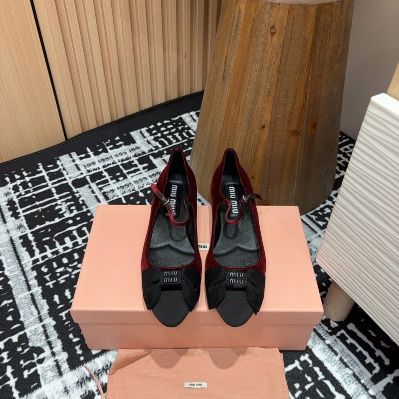 Miu Miu flat shoes